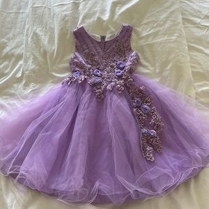 Beautiful purple Girls dress